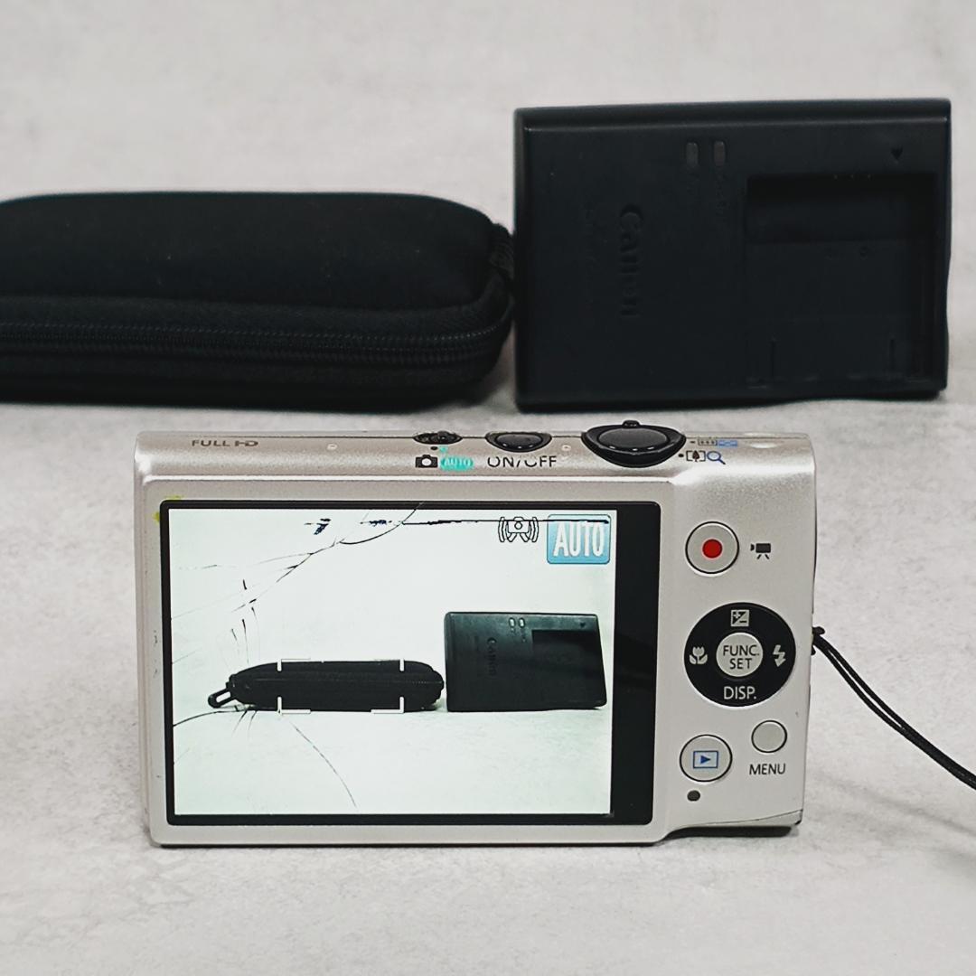 Canon PowerShot ELPH 110 HS　液晶ひび割れあり