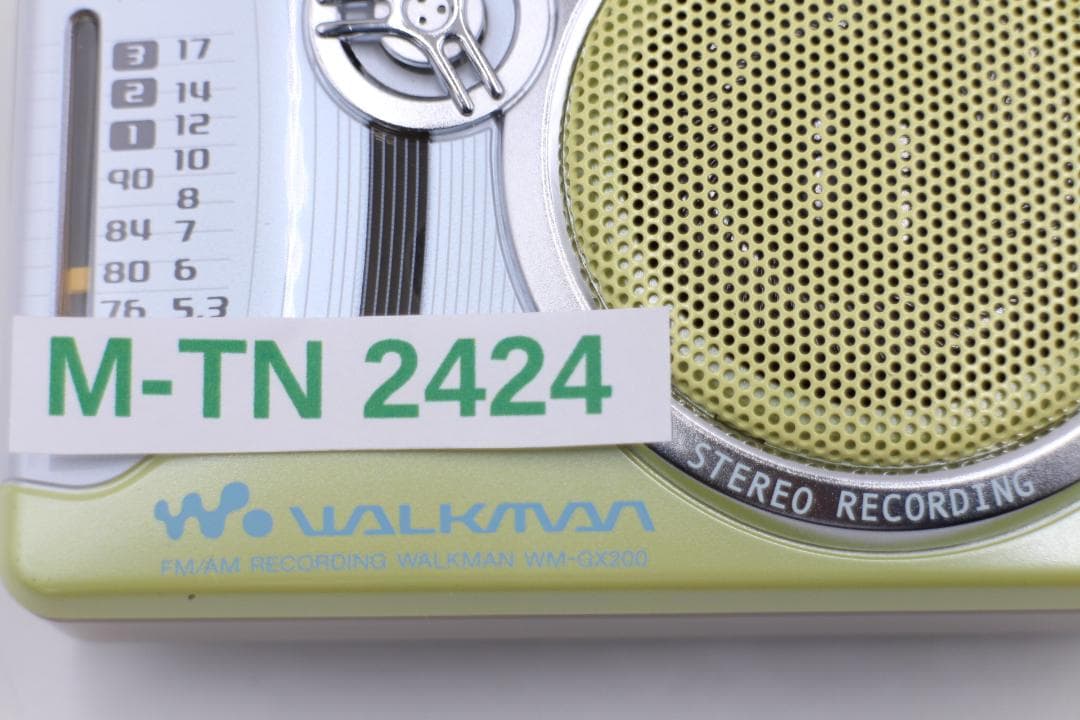 [M-TN 2424] SONY WM-GX200 カセットレコーダー 動作品