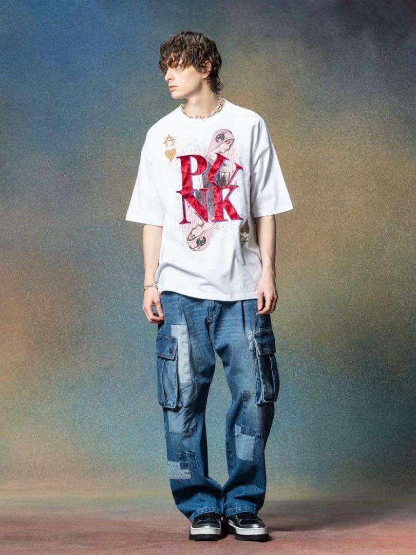 グラム アンプラグドカーゴデニム パンツ(GB0225-P01)