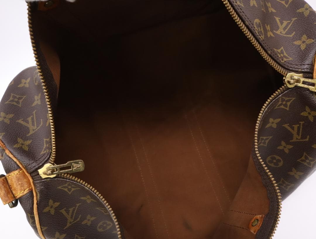 LOUIS VUITTON ボストンバッグ キーポル バンドリエール 45 茶