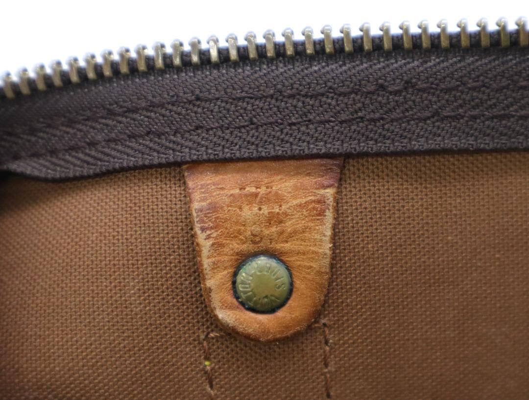 LOUIS VUITTON ボストンバッグ キーポル バンドリエール 45 茶