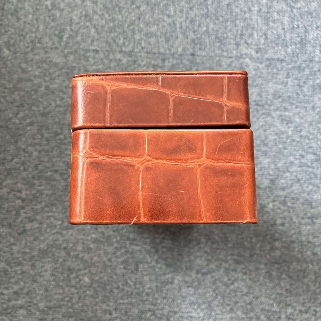 K*A様 サーロンドス　クロコダイル風　腕時計ケース　新品