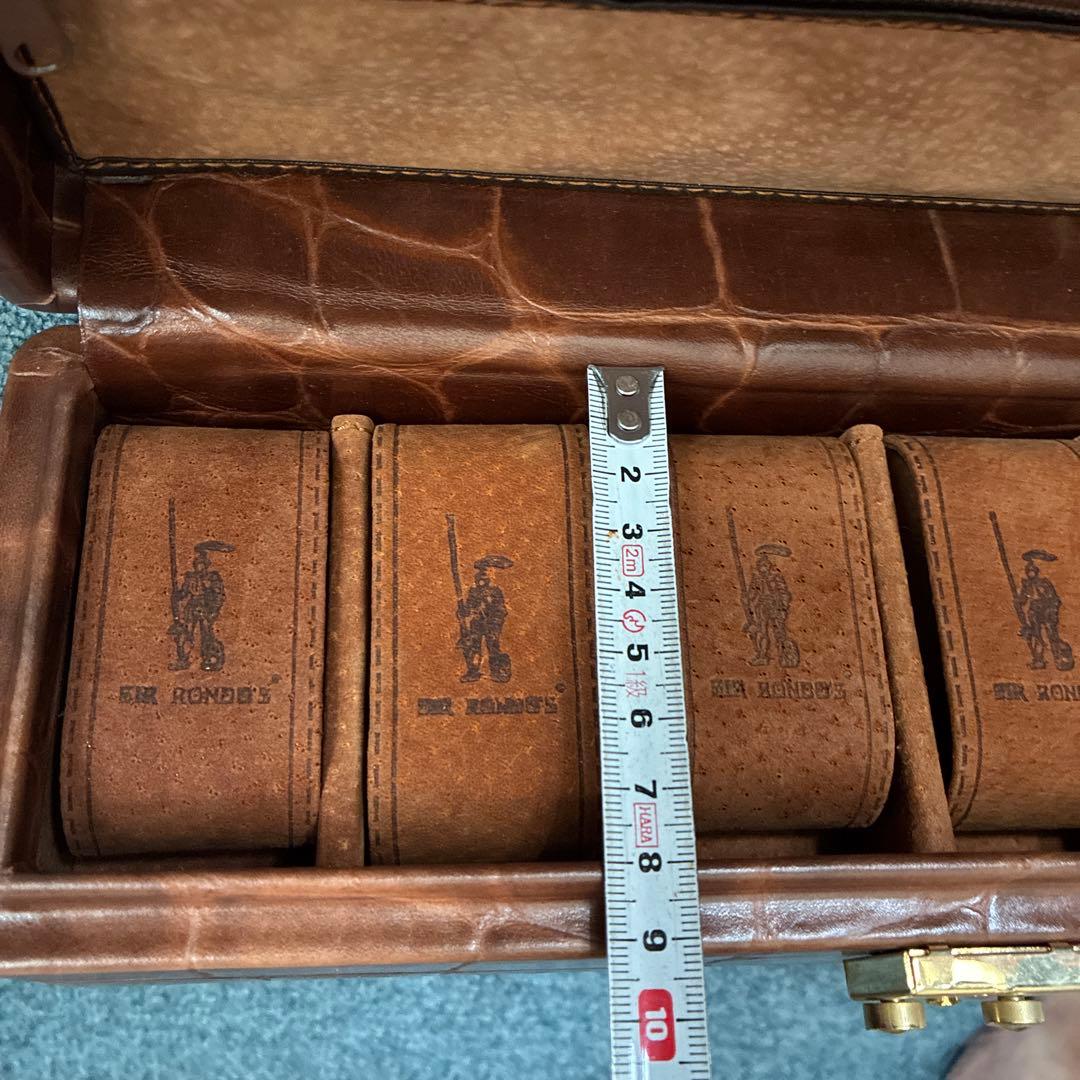 K*A様 サーロンドス　クロコダイル風　腕時計ケース　新品