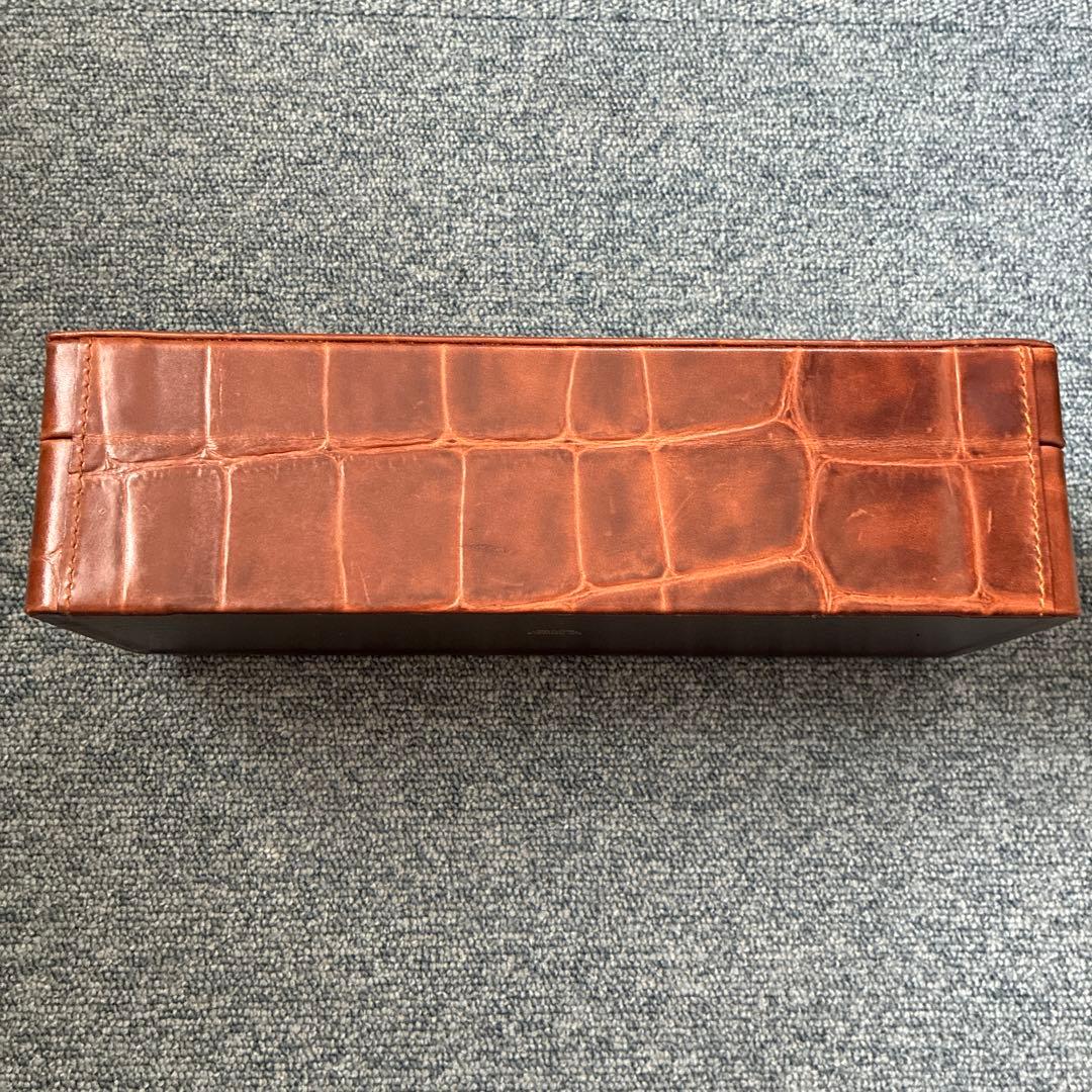 K*A様 サーロンドス　クロコダイル風　腕時計ケース　新品