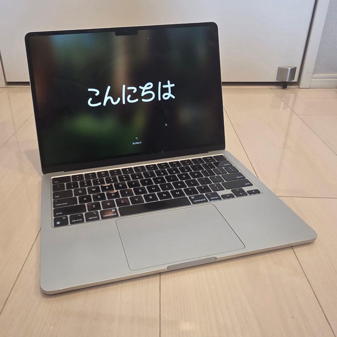 MacBook Air M2 Mid2022 シルバー 8GB 256GBSSD