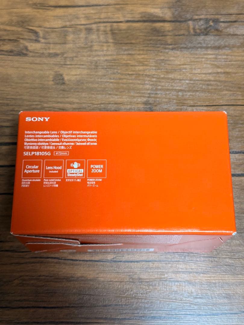 【極美品】SONY E PZ 18-105mm F4 G OSS eマウント