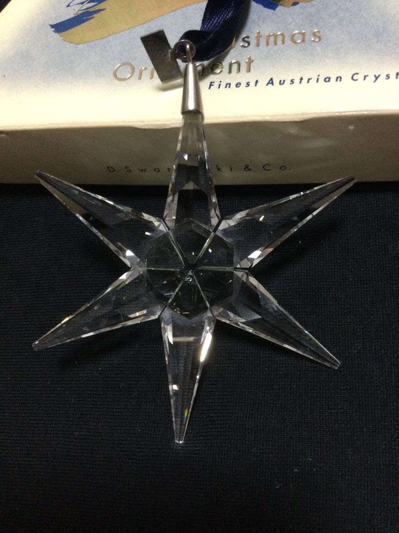 【専用出品】スワロフスキー　クリスマス　オーナメント 1993年