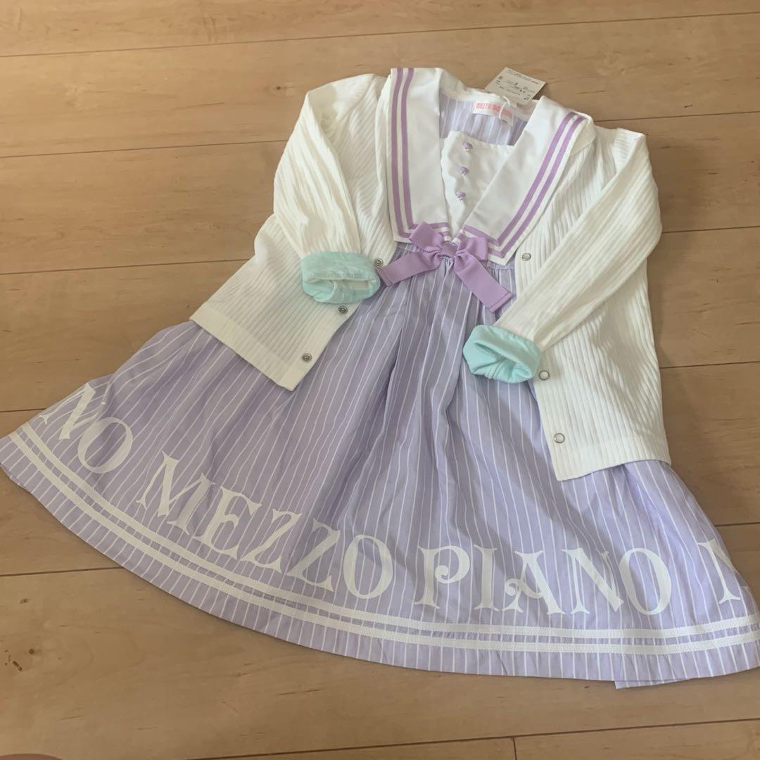 【新品・タグ付】メゾピアノ♡セーラーワンピース