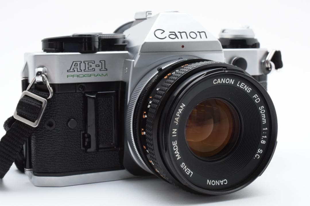 【美品】 Canon AE-1 Program + 50mm f1.8 s.c