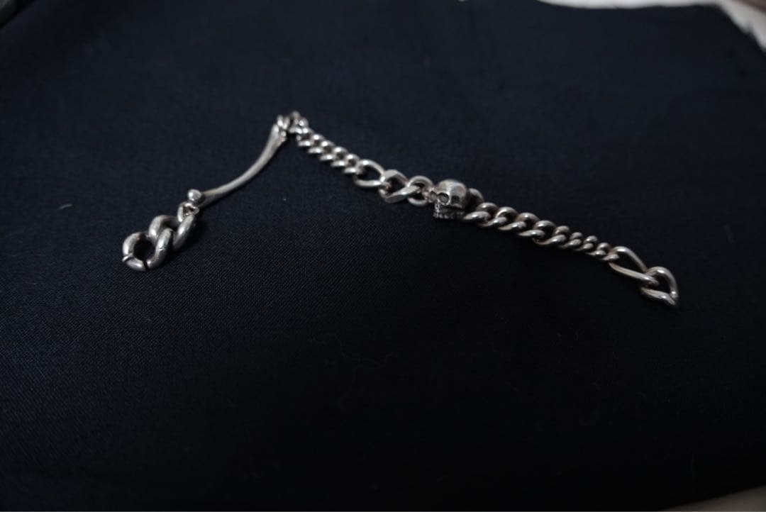 アクセサリー werkstatt munchen bracelet fine skull