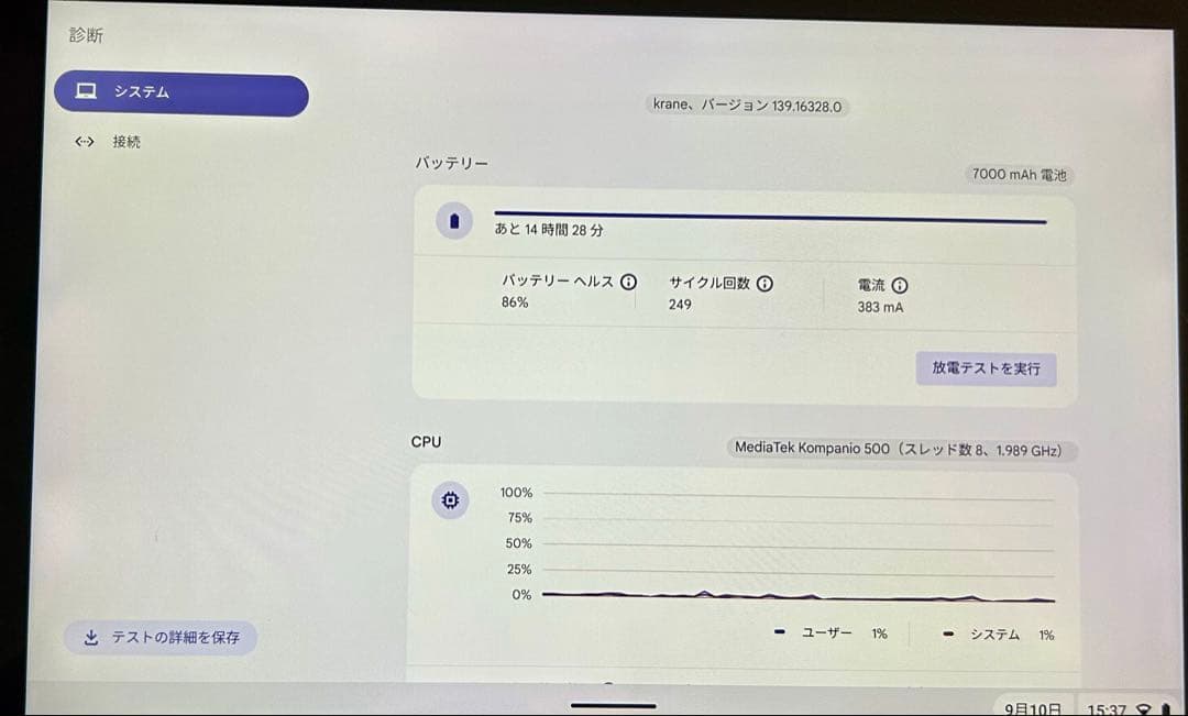 Lenovo Chromebook タブレット型 CT-X636F