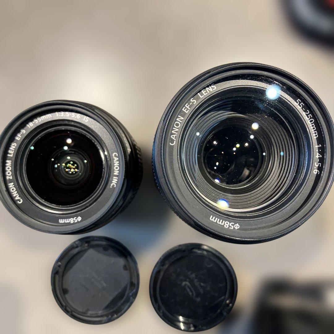 Canon EOS Kiss X3 ダブルズームキット付属品完備⭐️掃除用具セット