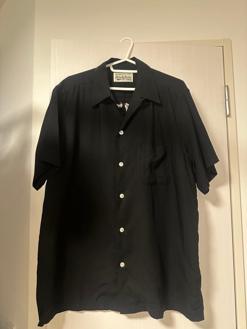 【値下可/美品/2017】WACKO MARIA 50's SHIRT L 刺繍