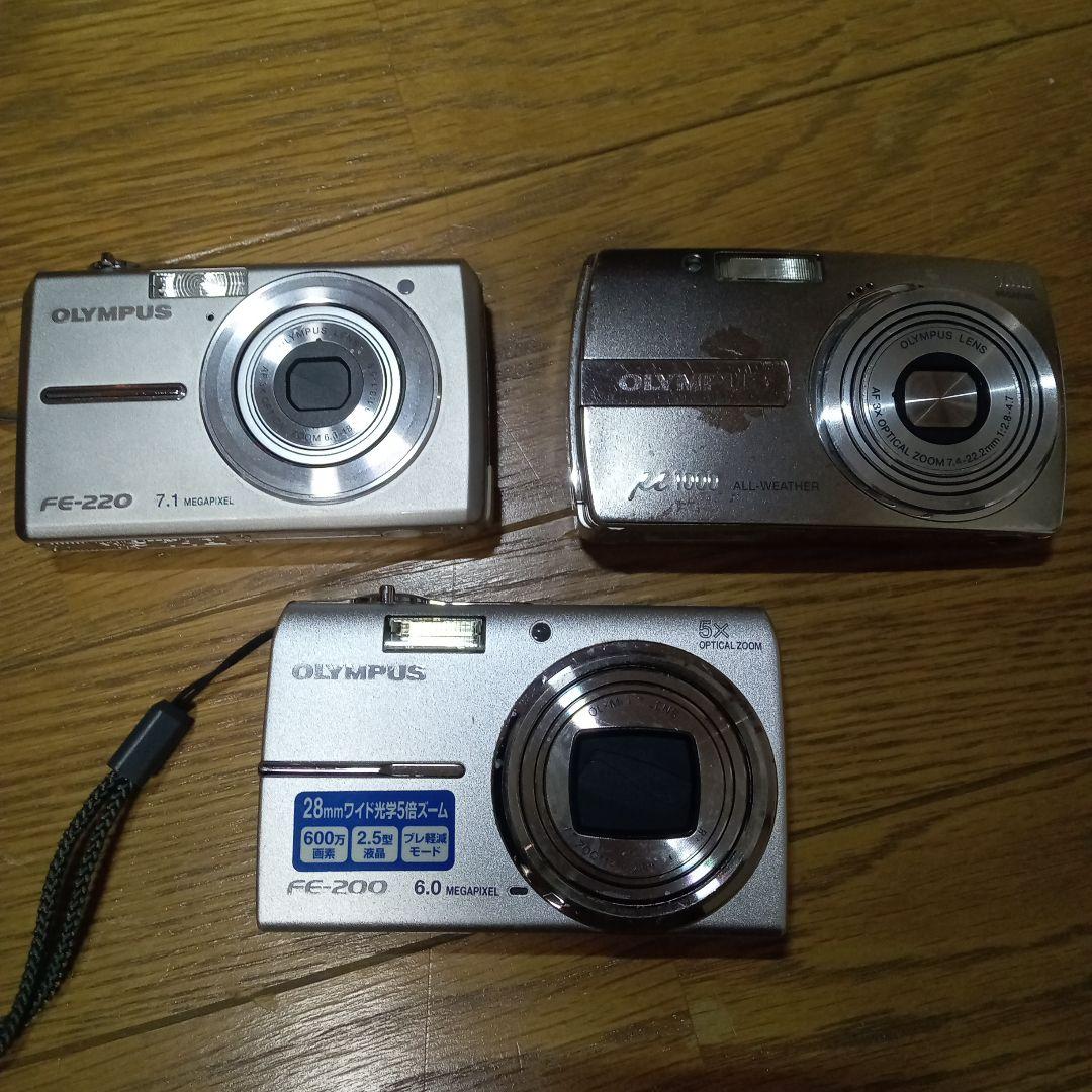 オリンパス コンパクトデジタルカメラ 3台セット