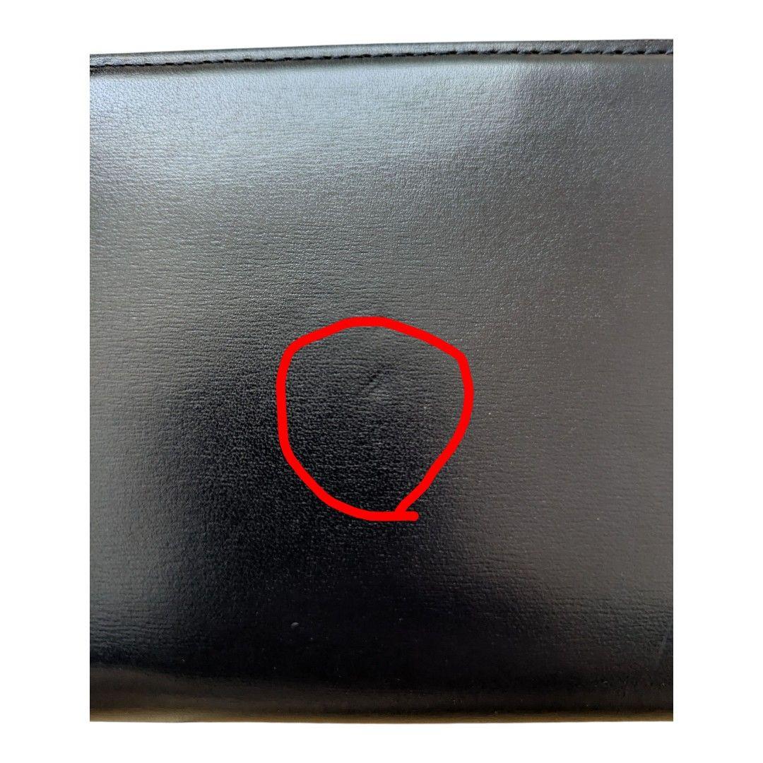 【最終価格】ココマイスター　長財布　ネイビー　クリスペルカーフ