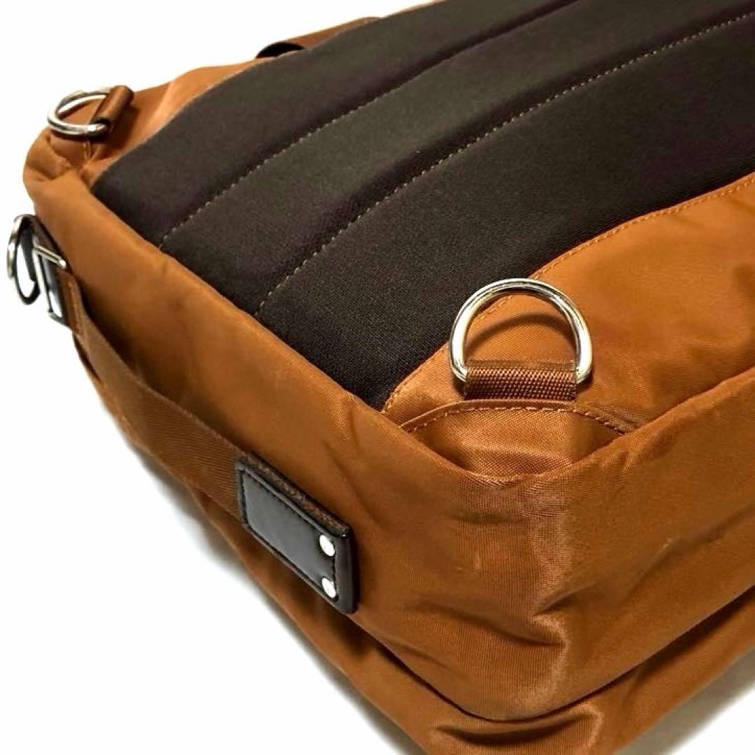 美品✨人気 ポーター リフト ビジネスバッグ3way 2層 A4可 ブラウン