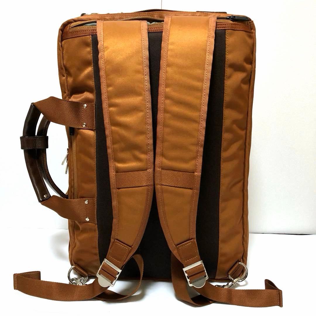 美品✨人気 ポーター リフト ビジネスバッグ3way 2層 A4可 ブラウン