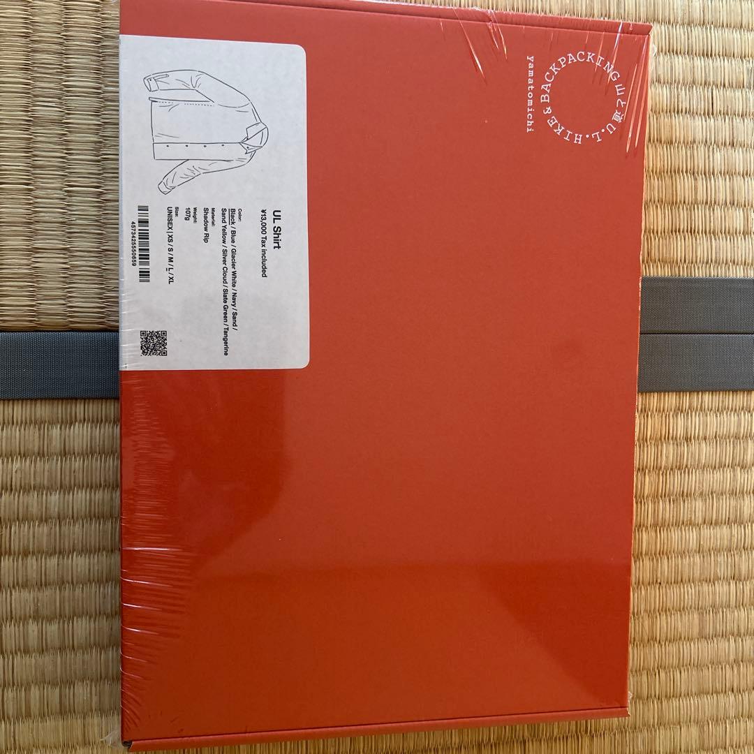 山と道　UL shirt ブラック　L