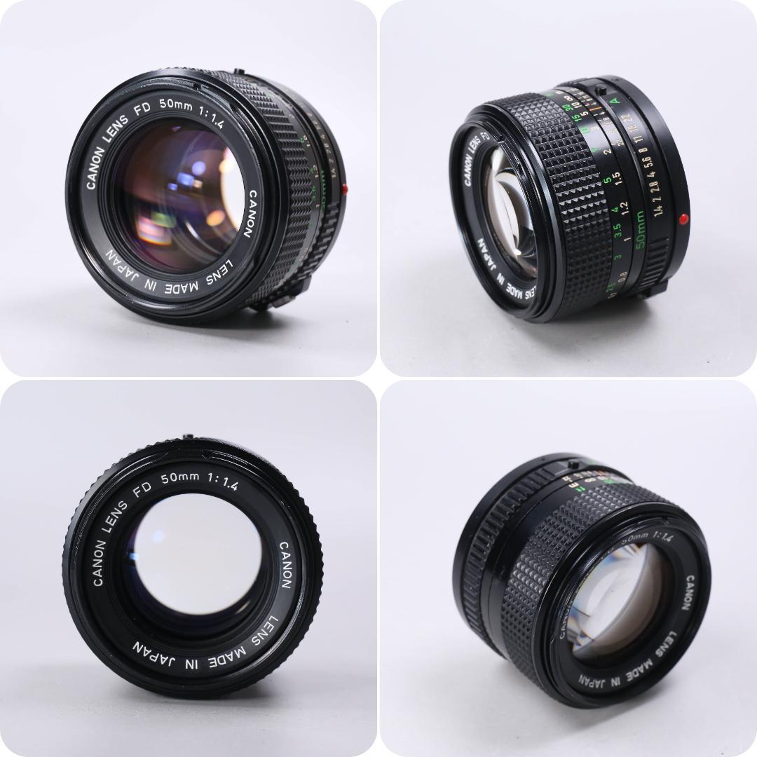 ☆完全動作＆美品☆Canon A-1 NEW FD 50mm F1.4　＃470