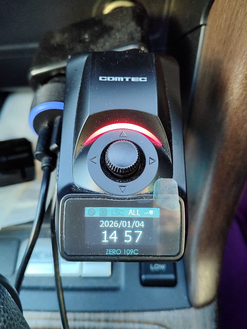 COMTEC レーダー探知機本体 GPS搭載 109C