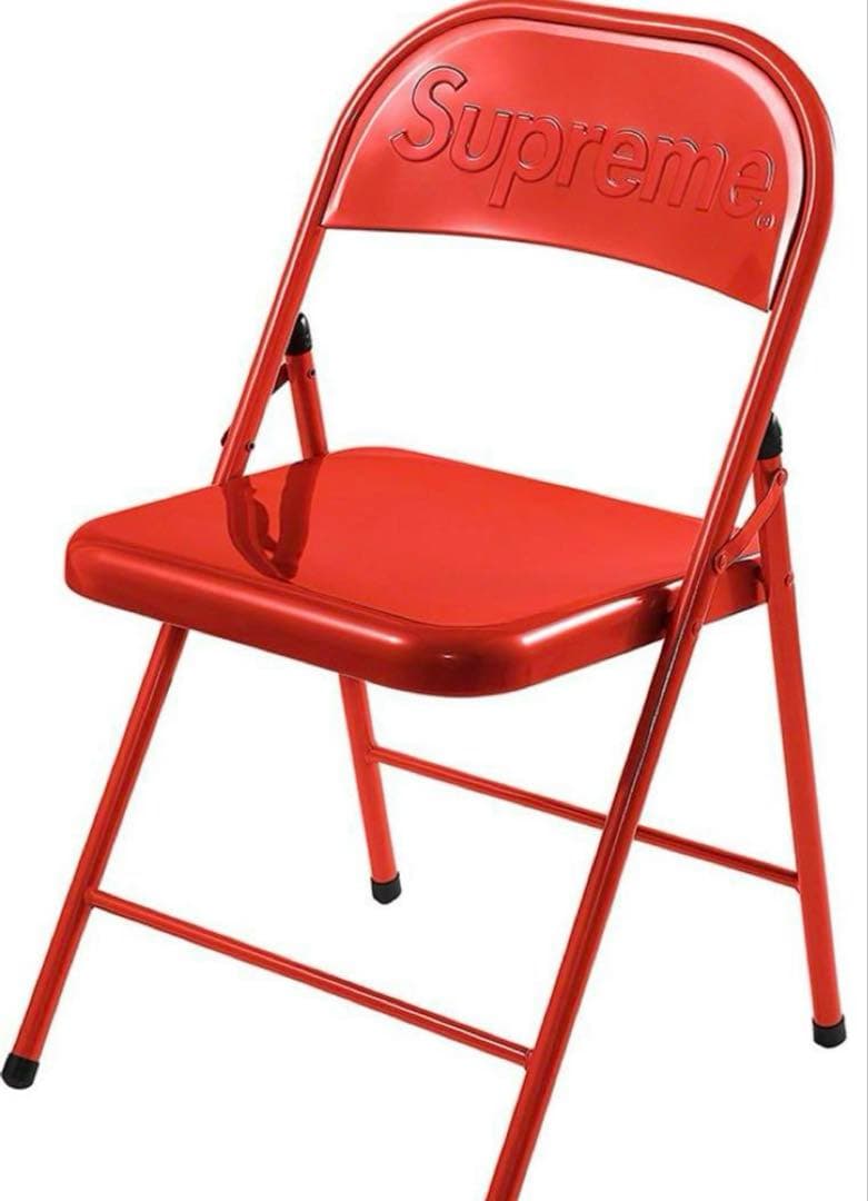 の*ぶ様 Supreme l Folding Chair RED