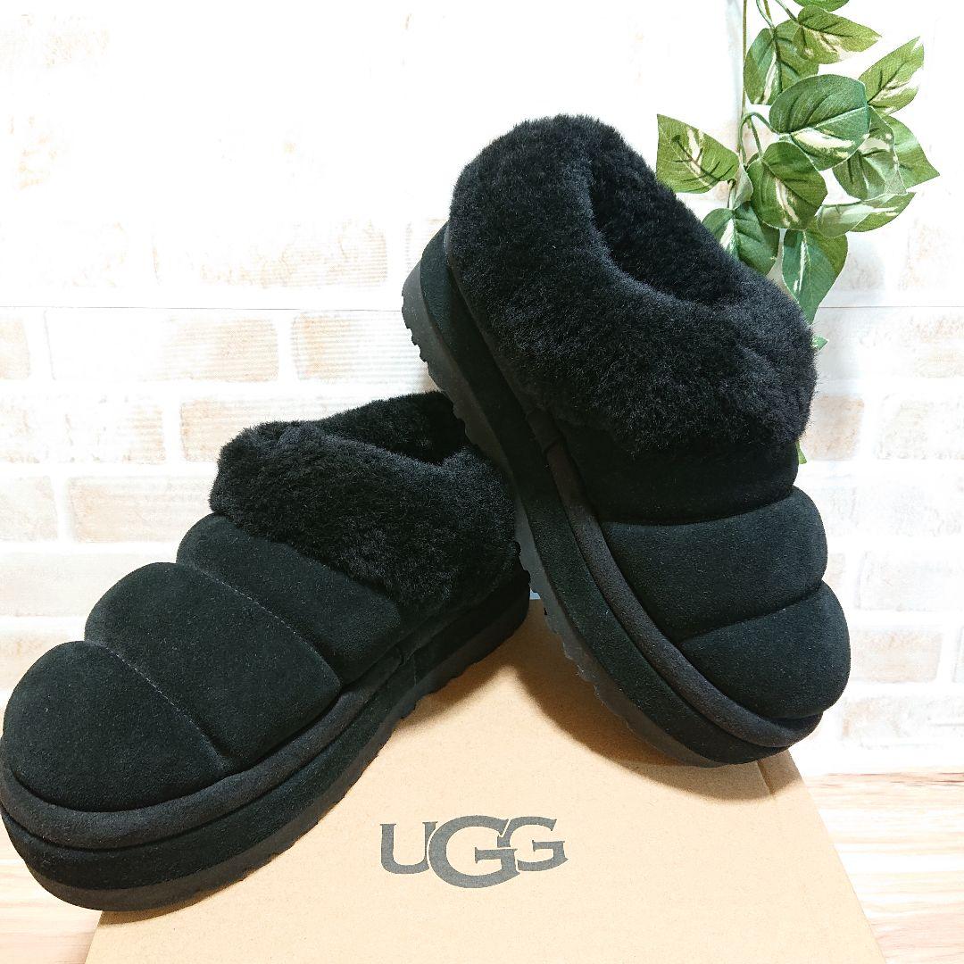 UGG アグ　Tazzlita　タズリータ ブラック 26cm 厚底ブーツ　新品