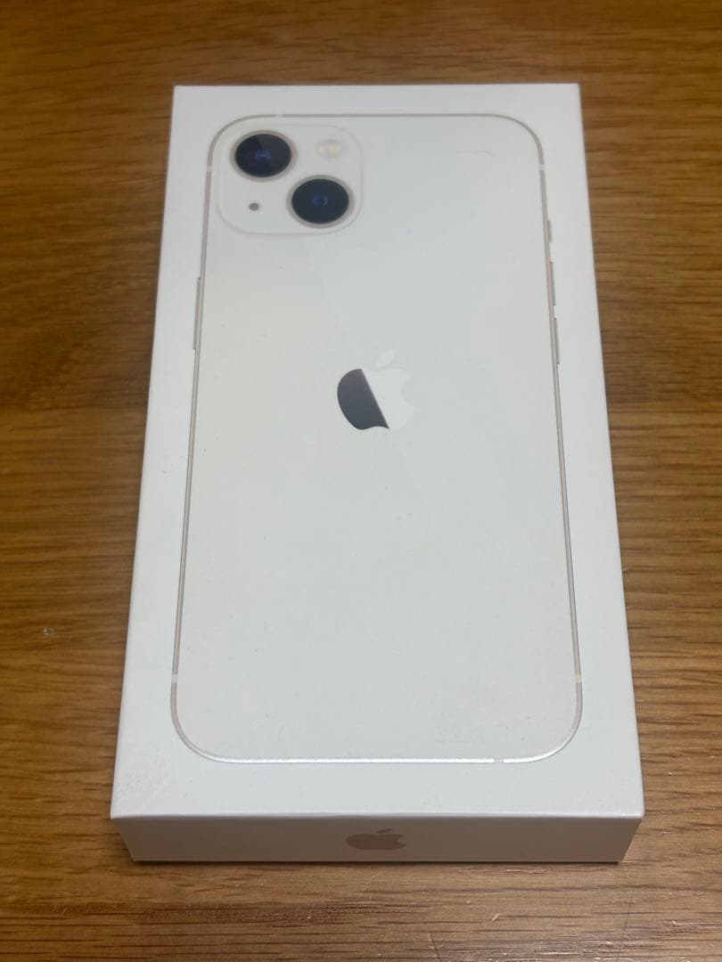 iPhone 13 スターライト 512GB 本体　美品　カバー付き