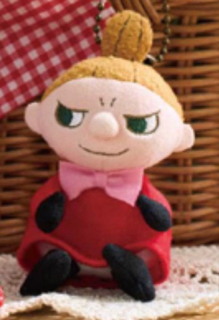 ムーミンショップ限定 いちごのようなリトルミィ きょうだいたち マスコット