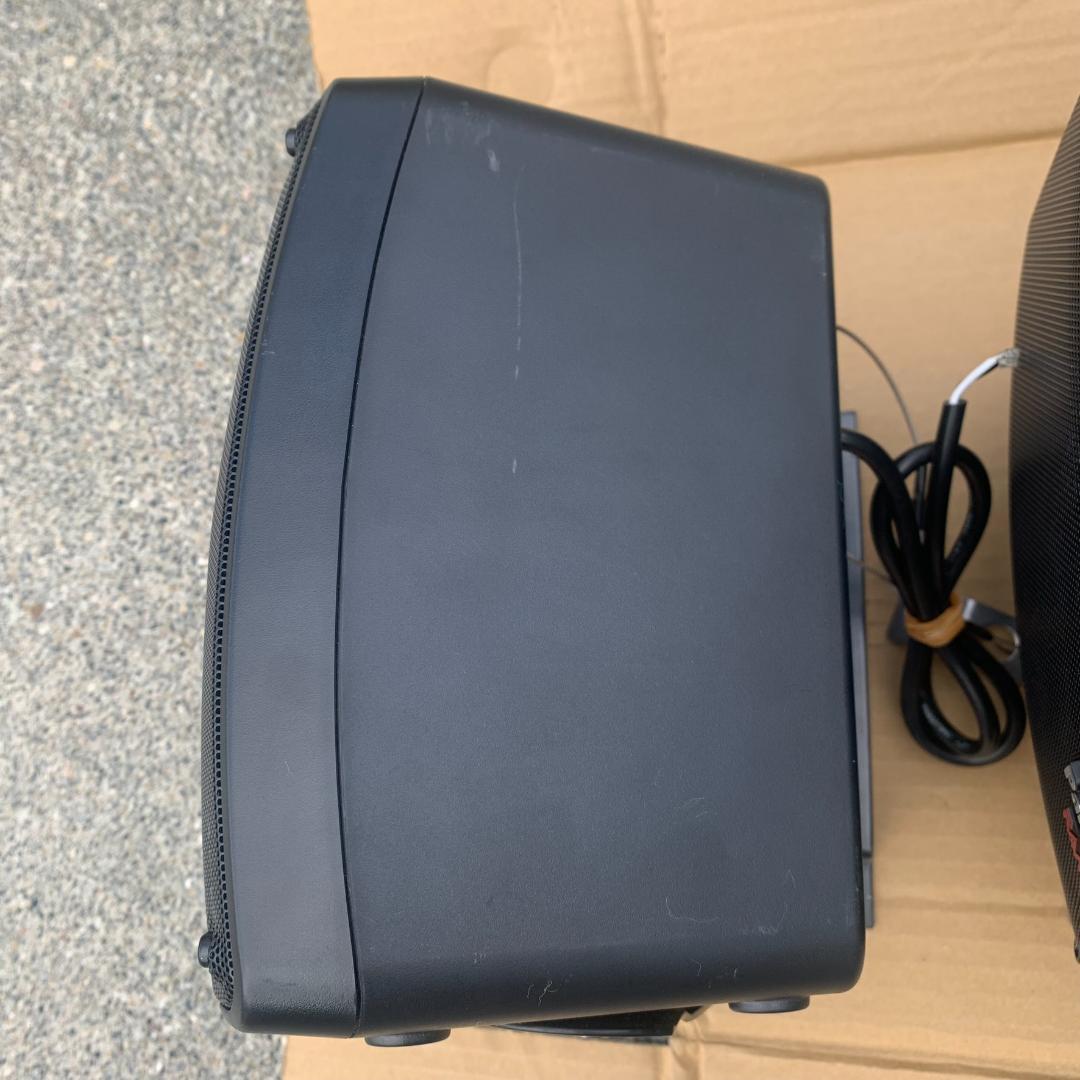 2個　パナソニック ラムサ　WS-BN010-K 　スピーカー 店舗　業務用