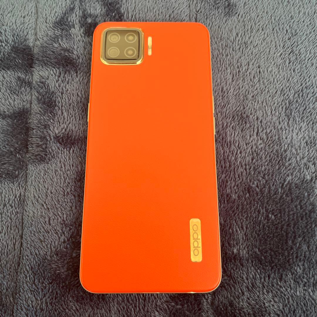 【*ち様 Oppo スマートフォン オレンジ色