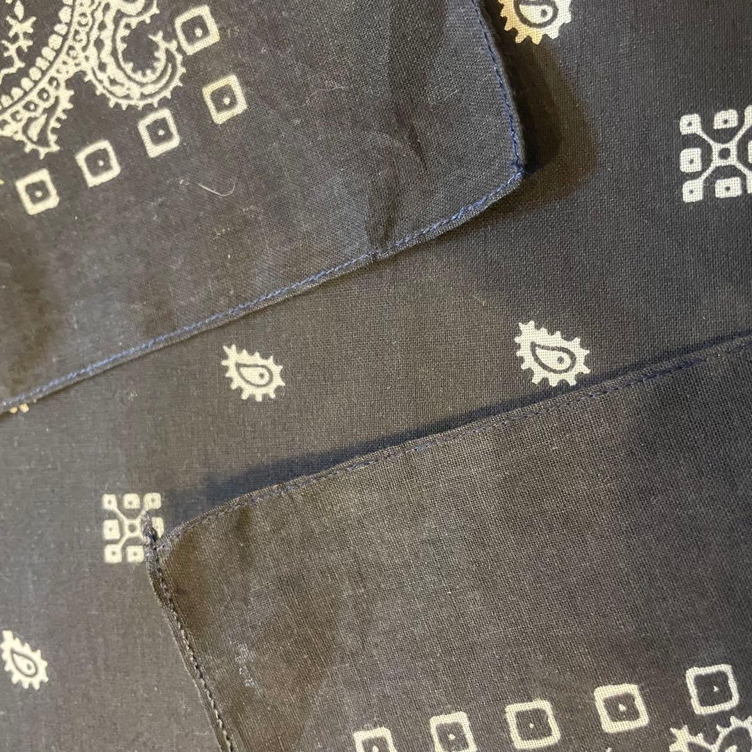 レア　70s〜　ジェイアダムス　ブラック　ドッグタウン FJ バンダナ　USA