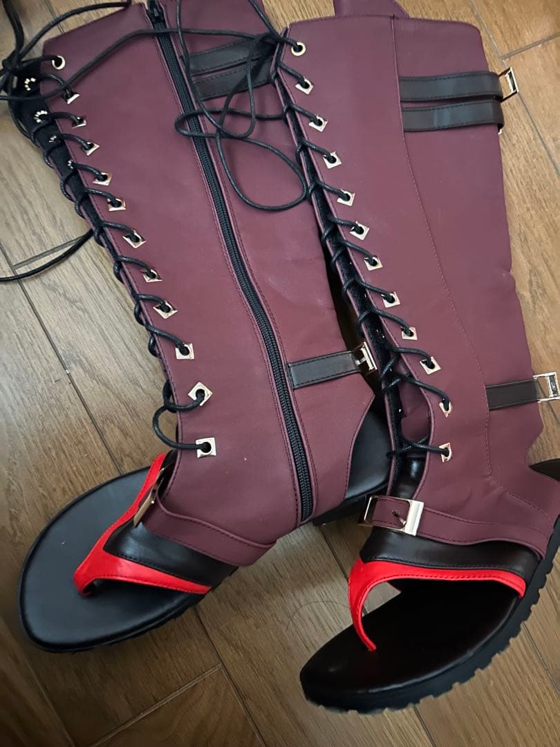 三分妄想　【販売終了商品】原神　トーマ　衣装　靴　ウィッグ