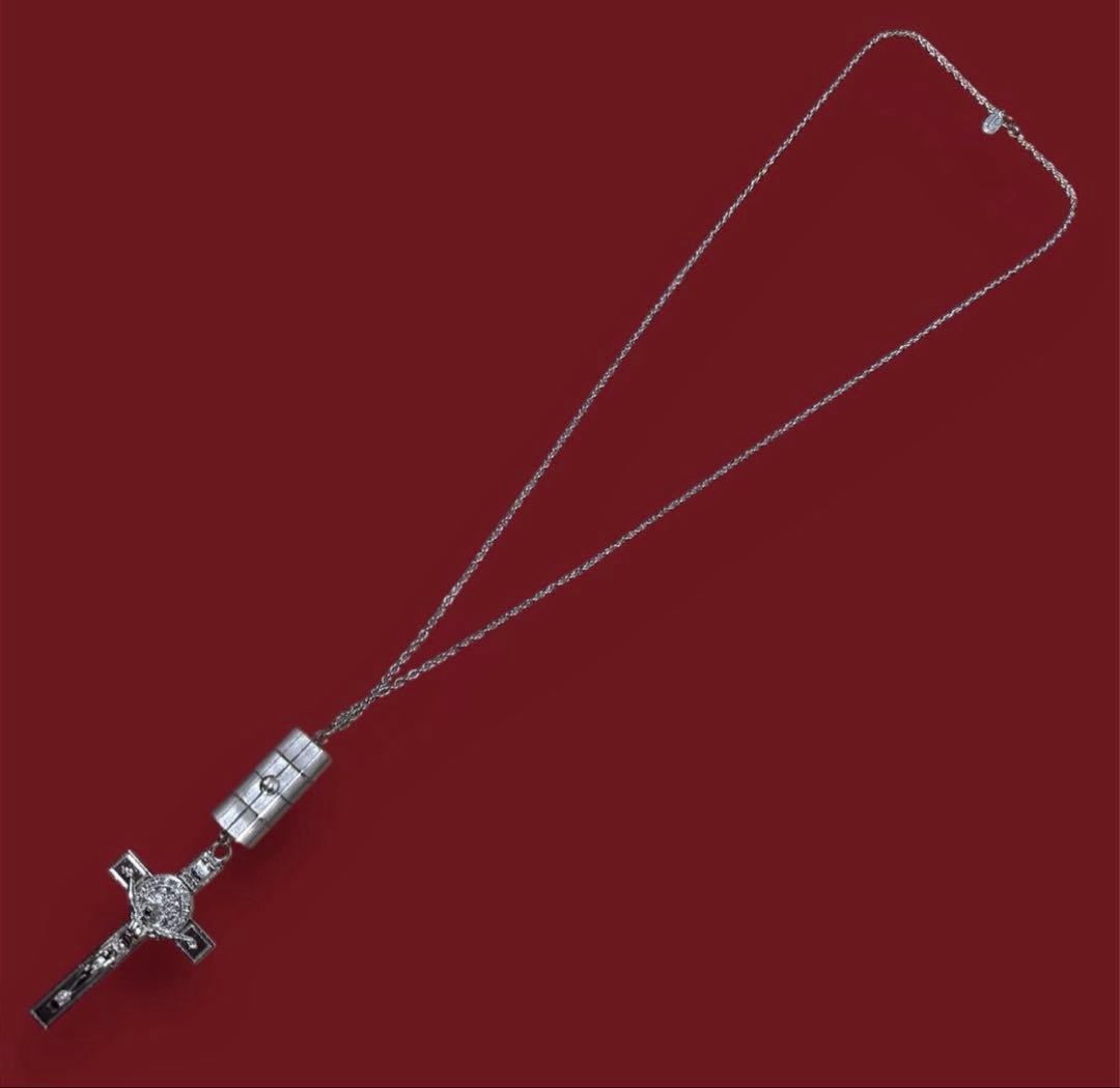 最終値下げ★激レア‼︎ジャンポールゴルチエ★クロスウォッチアンティークネックレス