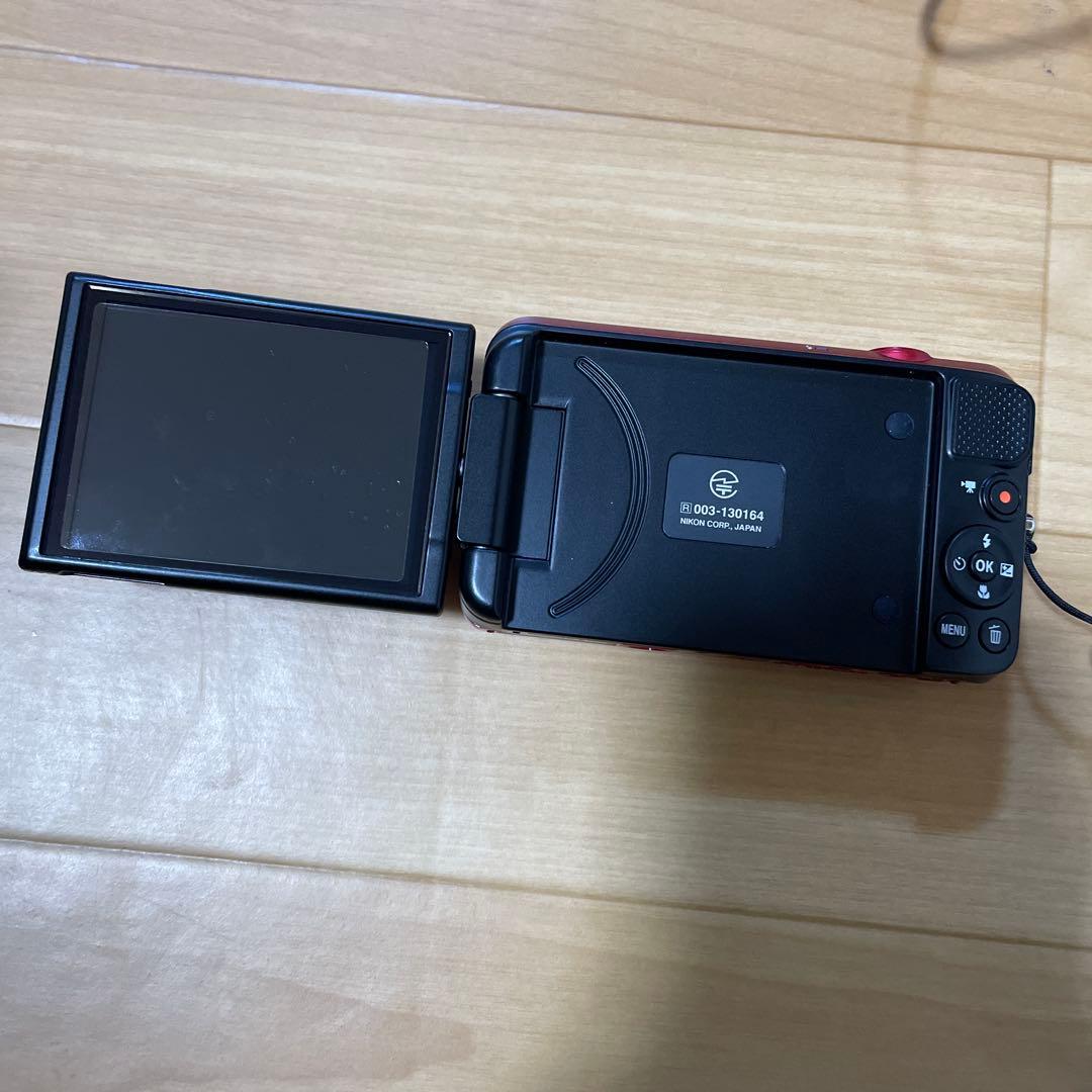 Nikon COOLPIX S6600 レッド 本体と付属品　一回使用のみ