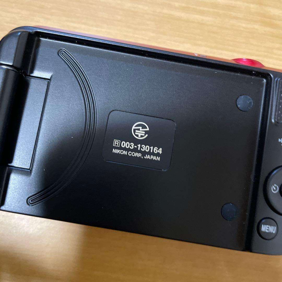 Nikon COOLPIX S6600 レッド 本体と付属品　一回使用のみ