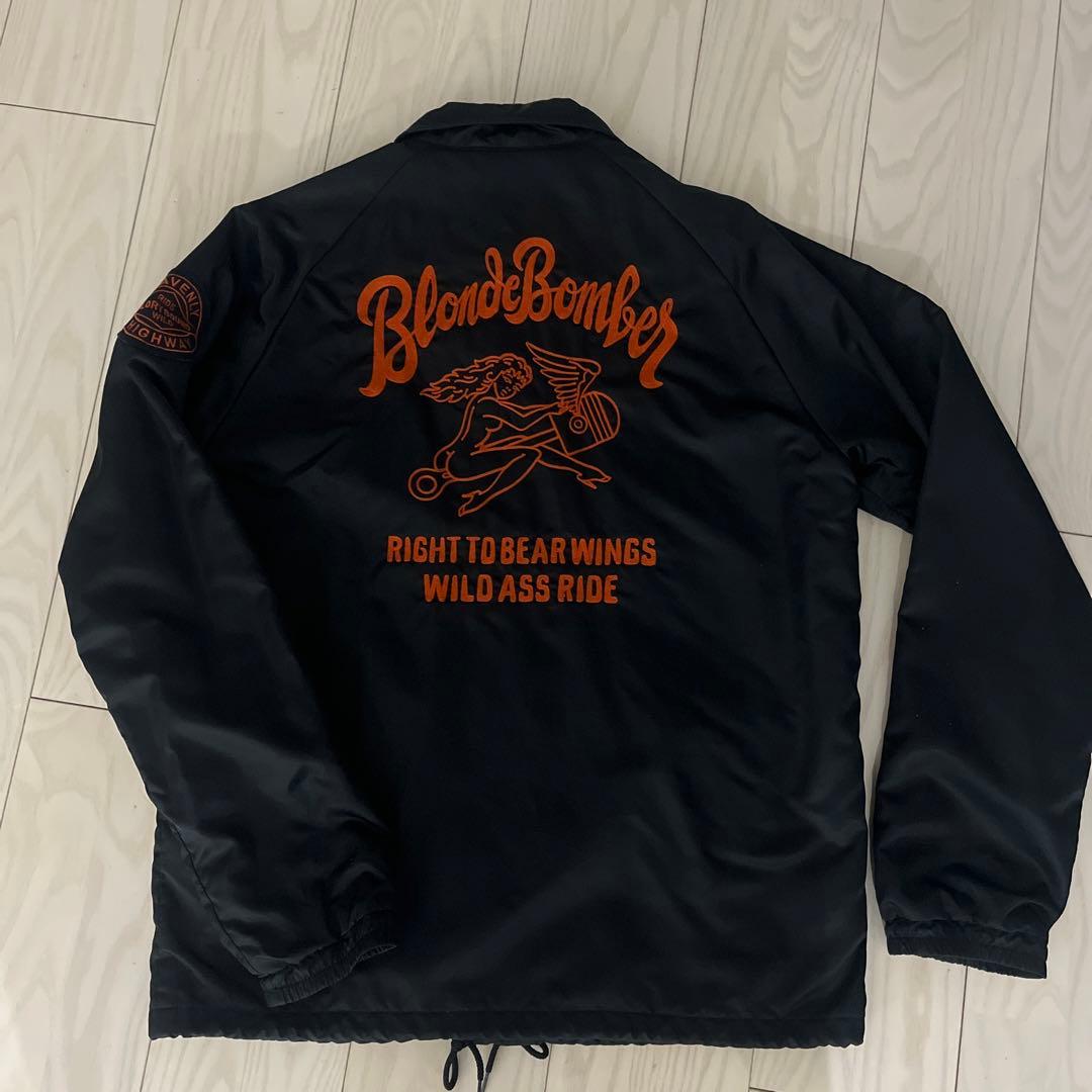 COOTIE コーチジャケット　ブラック　Lサイズ