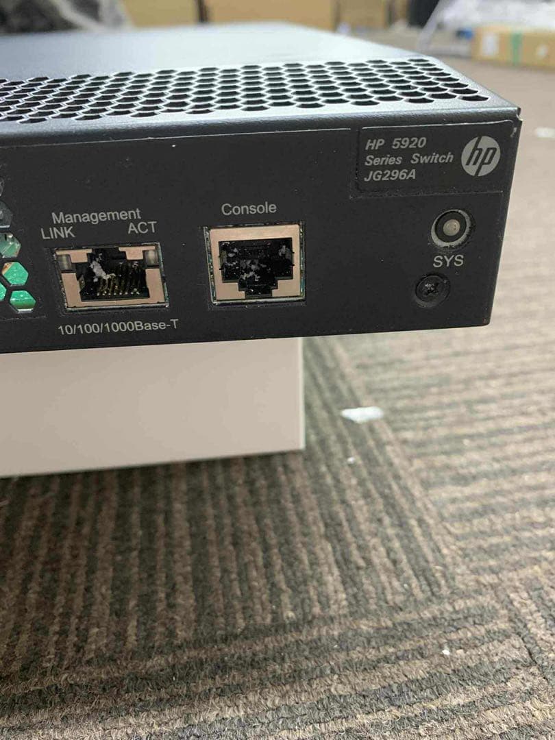 HP 5920 JG296A L3管理型 10GbE スイッチ 48ポート