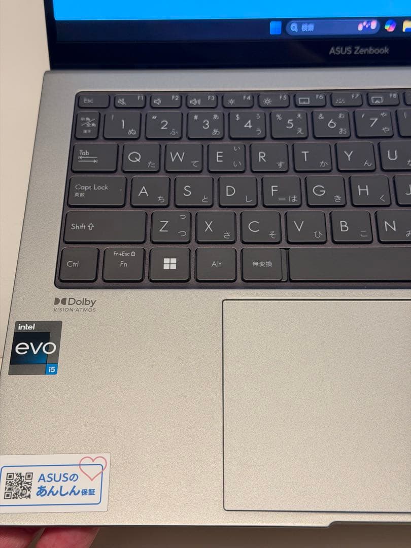 Windowsノート本体 ASUS ZenbookS13 OLED i5-1335U 16GB 512GB