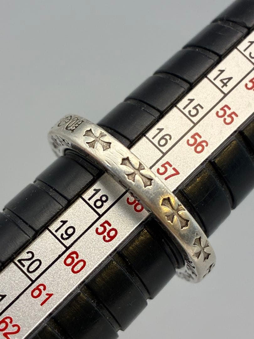 CHROME HEARTS 17号　クロムハーツ　925銀　リング　メンズ　指輪