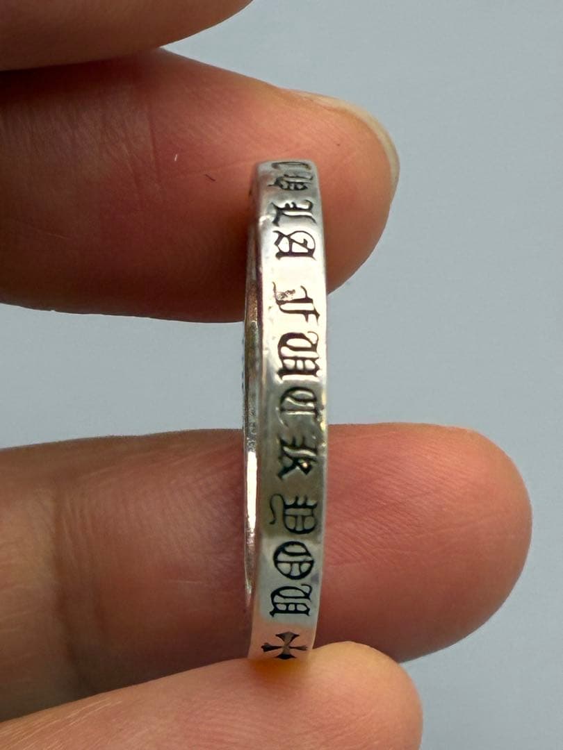 CHROME HEARTS 17号　クロムハーツ　925銀　リング　メンズ　指輪
