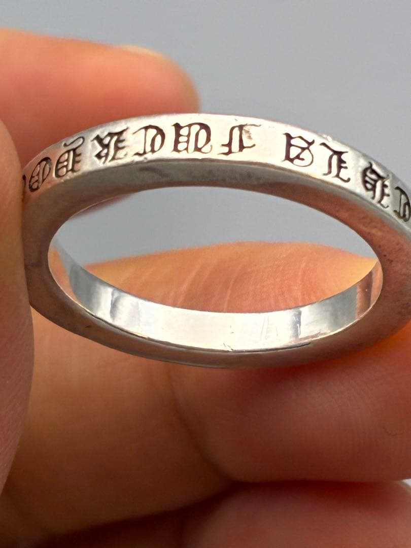 CHROME HEARTS 17号　クロムハーツ　925銀　リング　メンズ　指輪