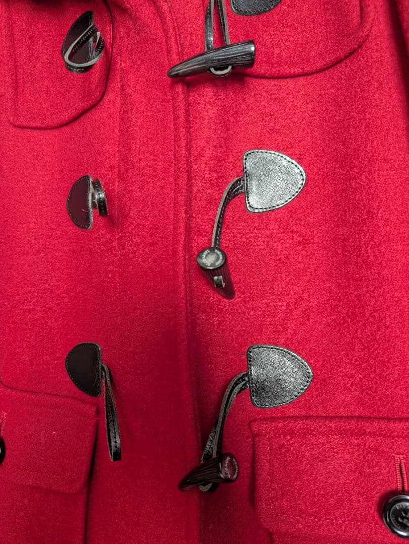 【ぷりん】BLUE LABEL CRESTBRIDGE ダッフルコート 赤