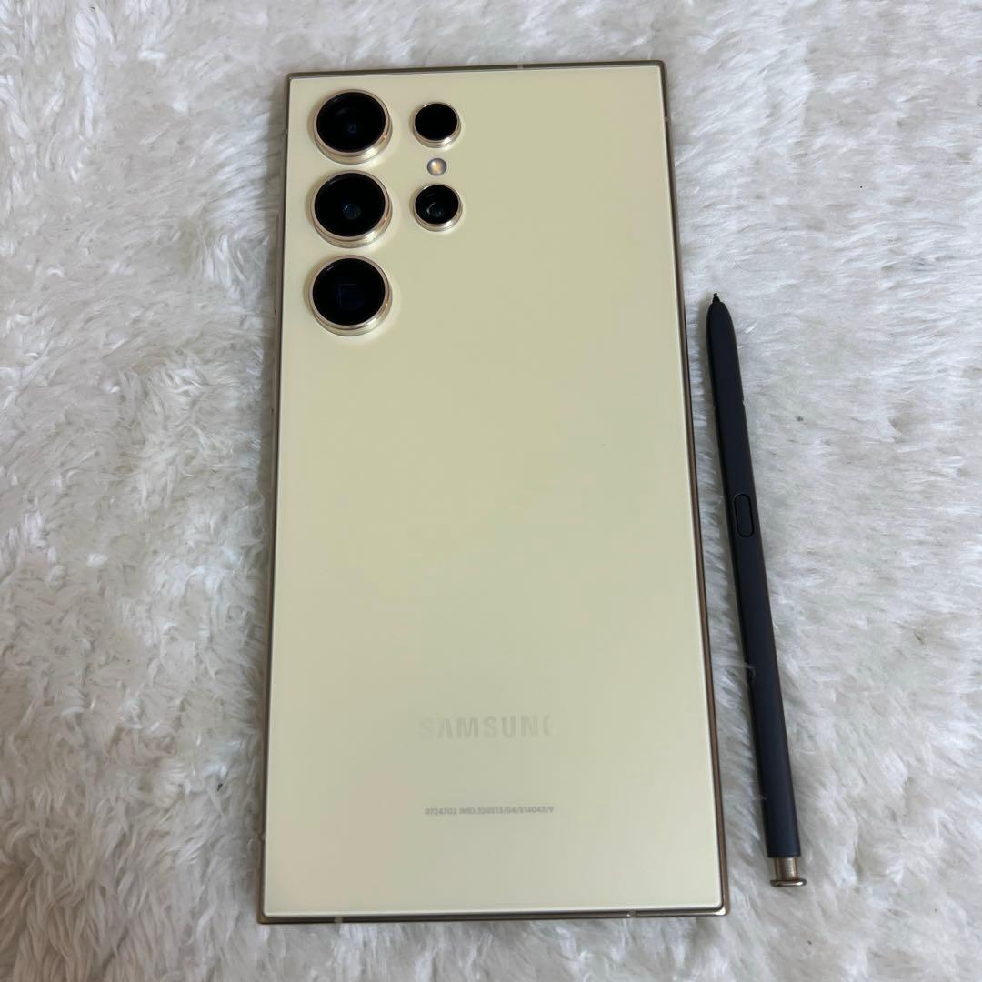 Galaxy S24 ultra 256GB チタニウムイエロー i60