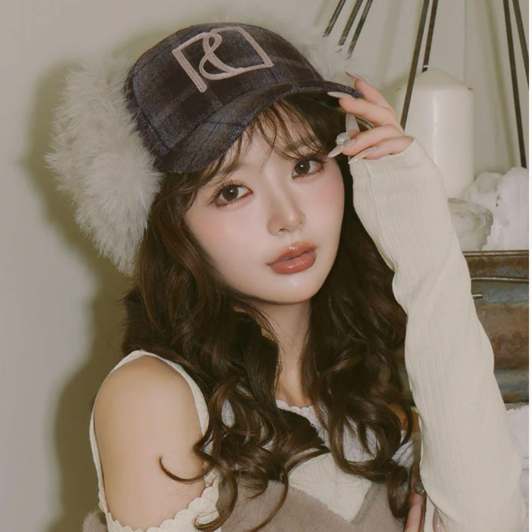 darich ダーリッチ ロゴフライトキャップ BRN 未使用