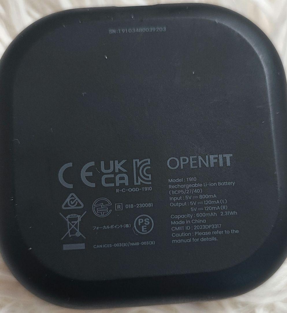 Shokz オープンイヤー イヤホン OpenFit ワイヤレスイヤホン