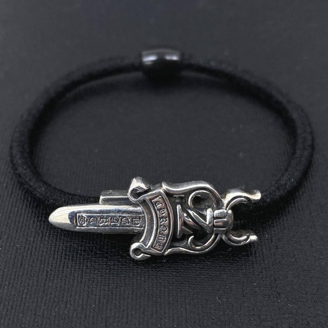 CHROME HEARTS シルバー 925 ダガー ヘアゴム ブレスレット