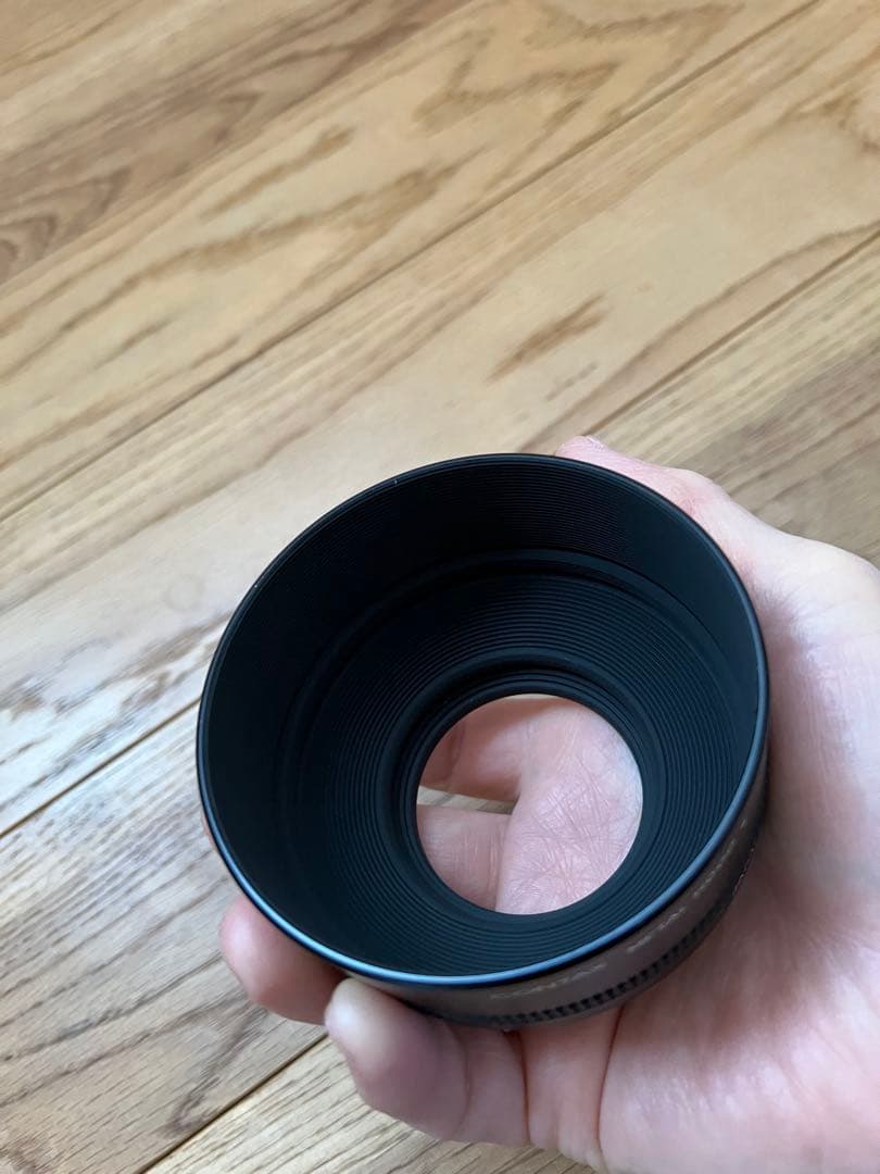 コンタックス カールツァイス プラナー50mmf1.7フード付き