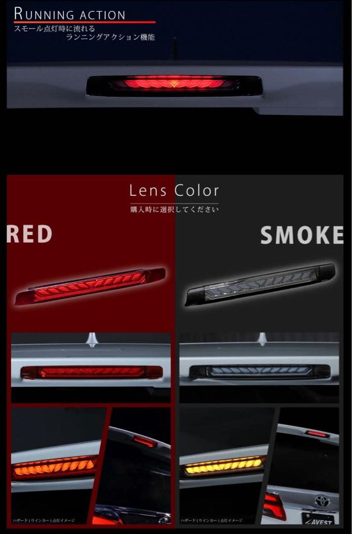 AVEST製のLEDバーライト,配線キット