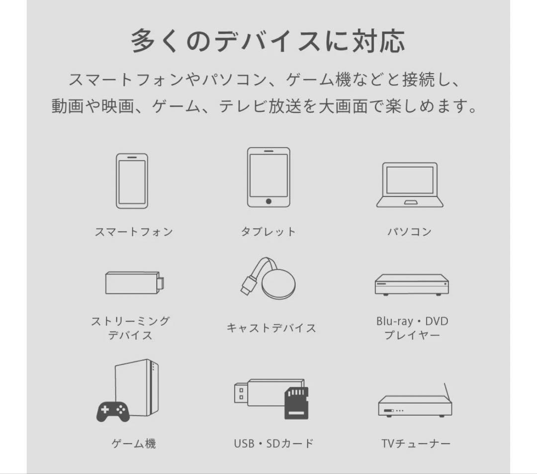 Funlogy X-03 小型プロジェクター＆スタンド