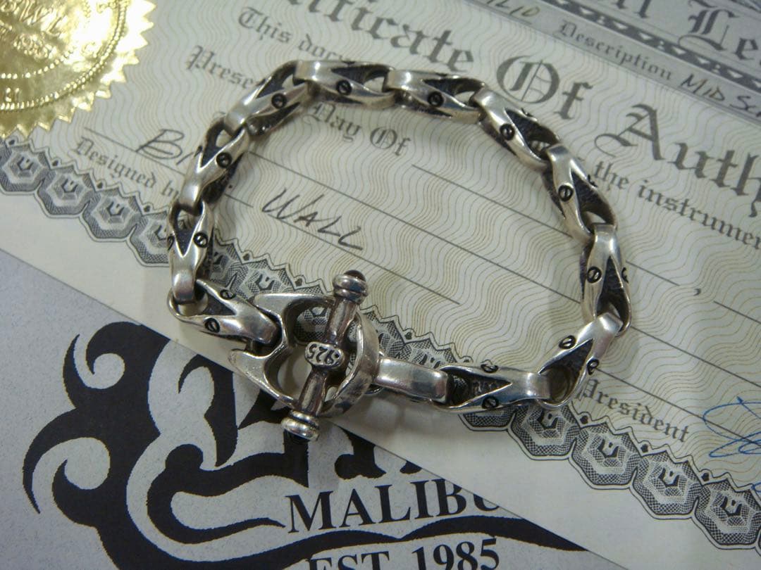 Bill Wall LeatherビルウォールレザーBWLスクリューブレスレット